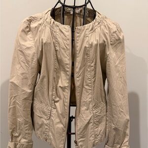 LOFT Beige Utility Jacket